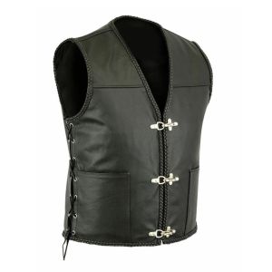 Men Leather Vest