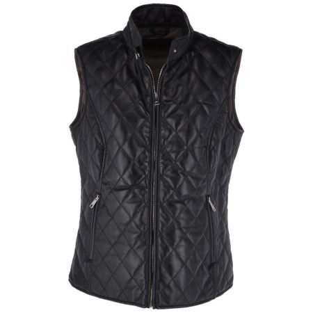 Women Leather Vest