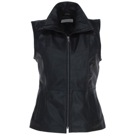 Women Leather Vest